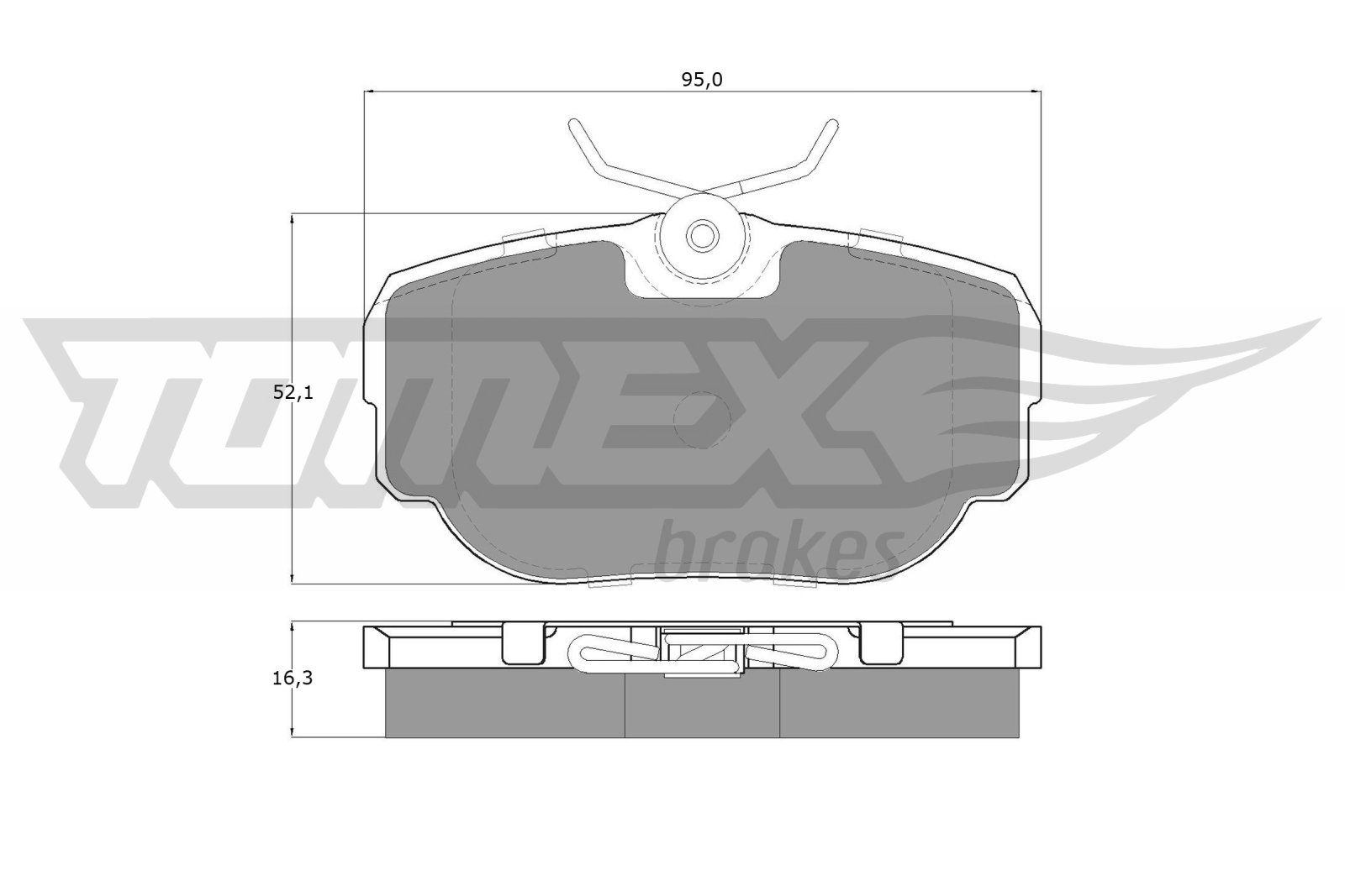 TOMEX Brakes TX 15-59 Sada...